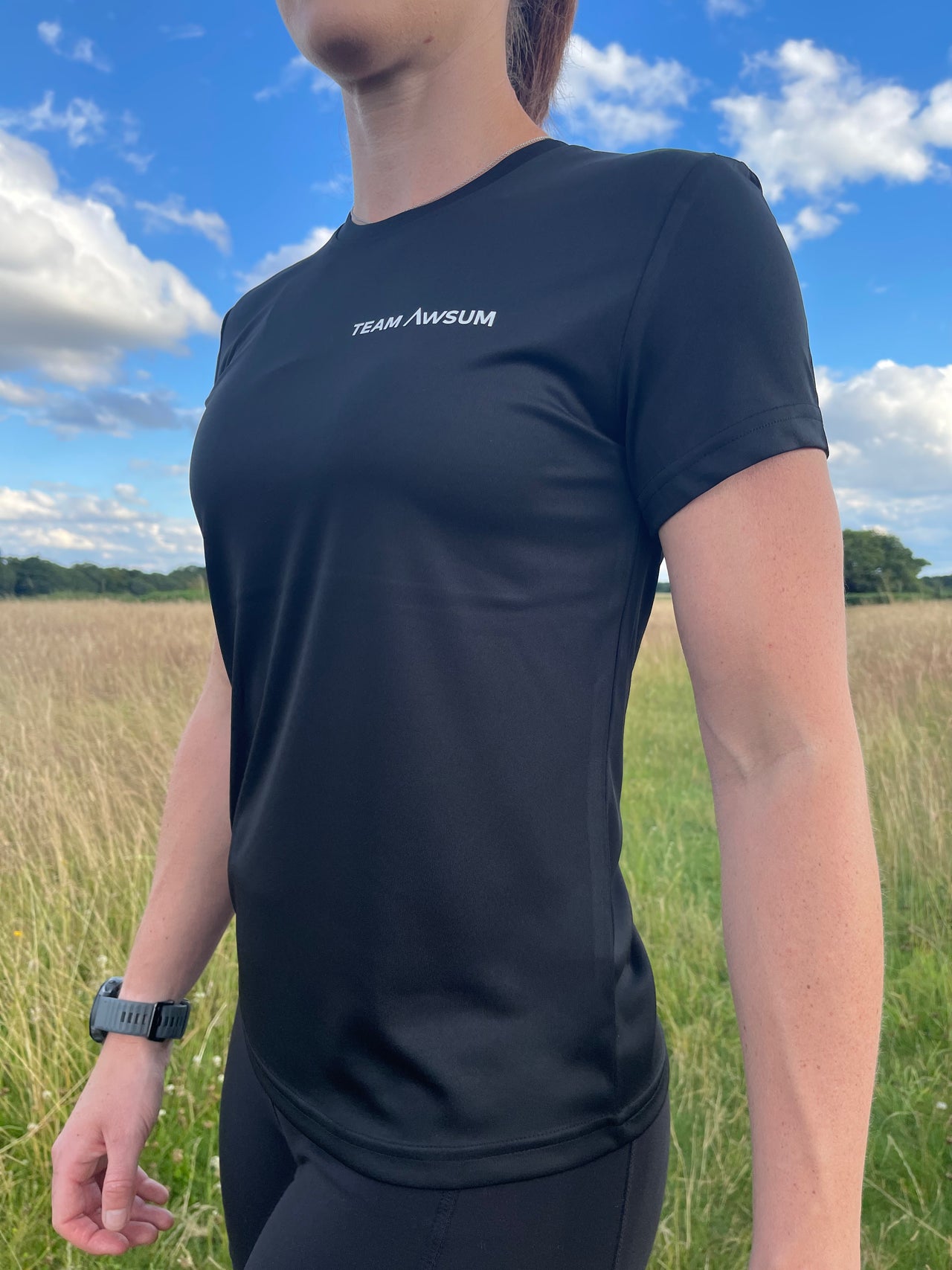 Women's Performance  T-Shirt - Raven Black
