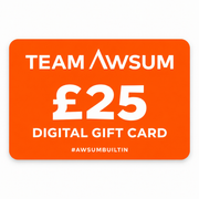 Team Awsum £25 digital gift card in orange